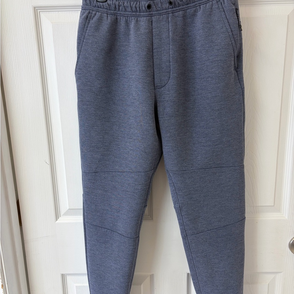 American Eagle Outfitters Men's Heathered Blue Joggers